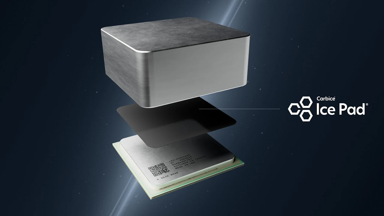 Передовая технология углеродных нанотрубок, использовавшаяся в космических целях, теперь приходит на замену термопасте