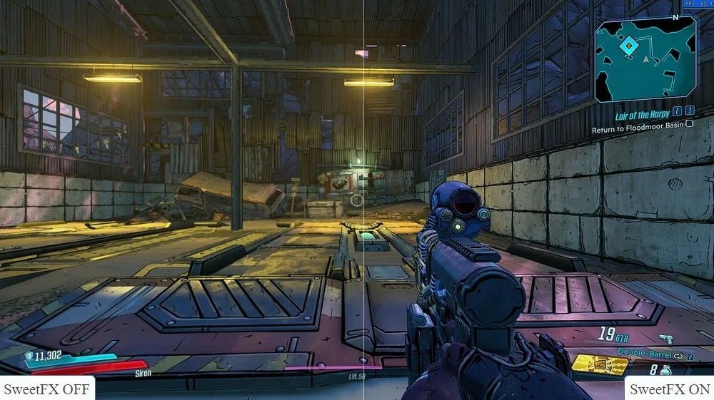 Borderlands 3 "Увеличение резкости и улучшение цветов"