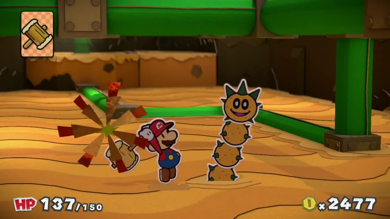 Paper Mario - Color Splash - The Adventure Unfolds