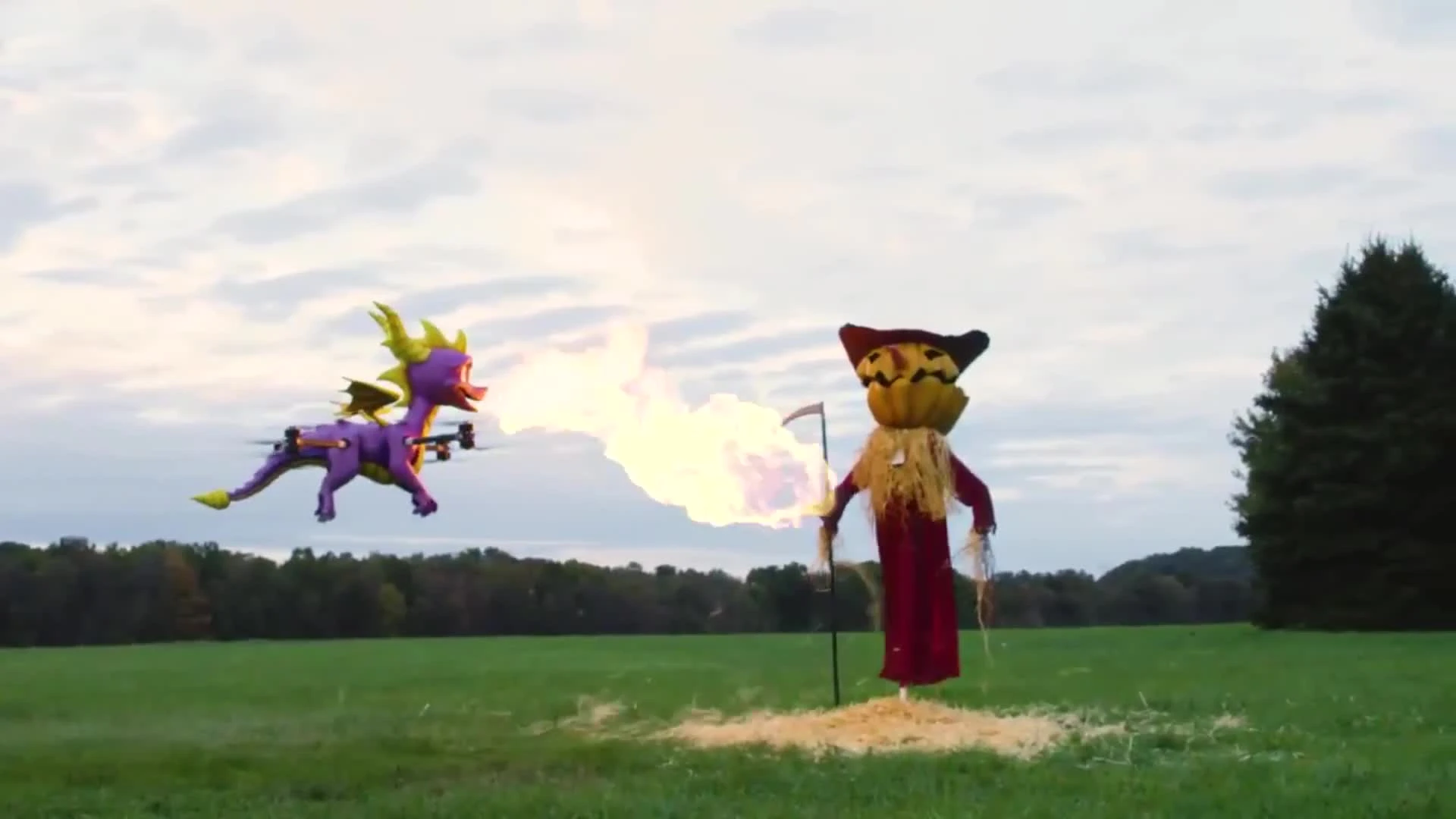 Огнедышащий дрон Спайро