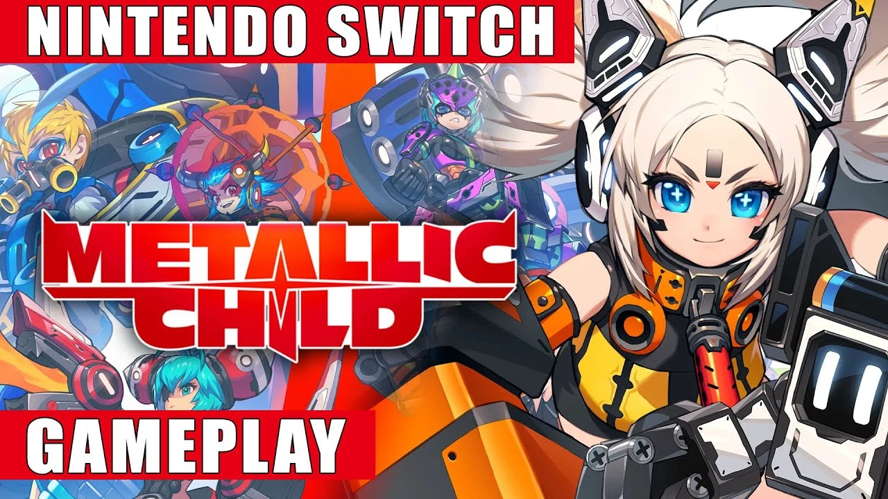 Запись игрового процесса Switch-версии Metallic Child