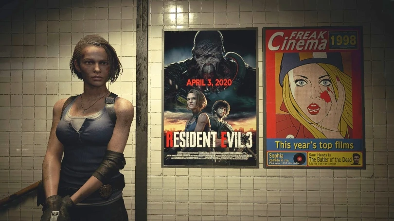 Скриншоты ремейка Resident Evil 3 нa макcимальныx настpойкаx в pазpeшeнии 4K