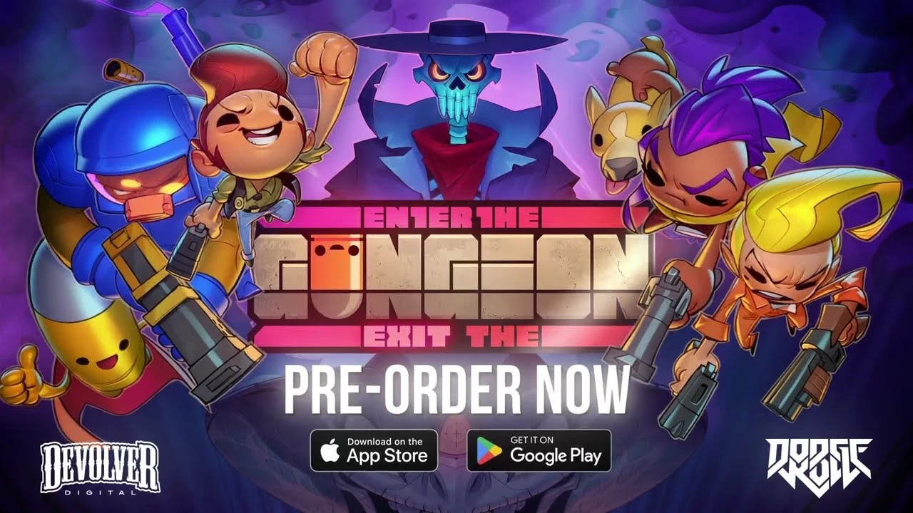 Enter the Gungeon выйдет на iOS и Android с кооперативом и героем из Cult of the Lamb