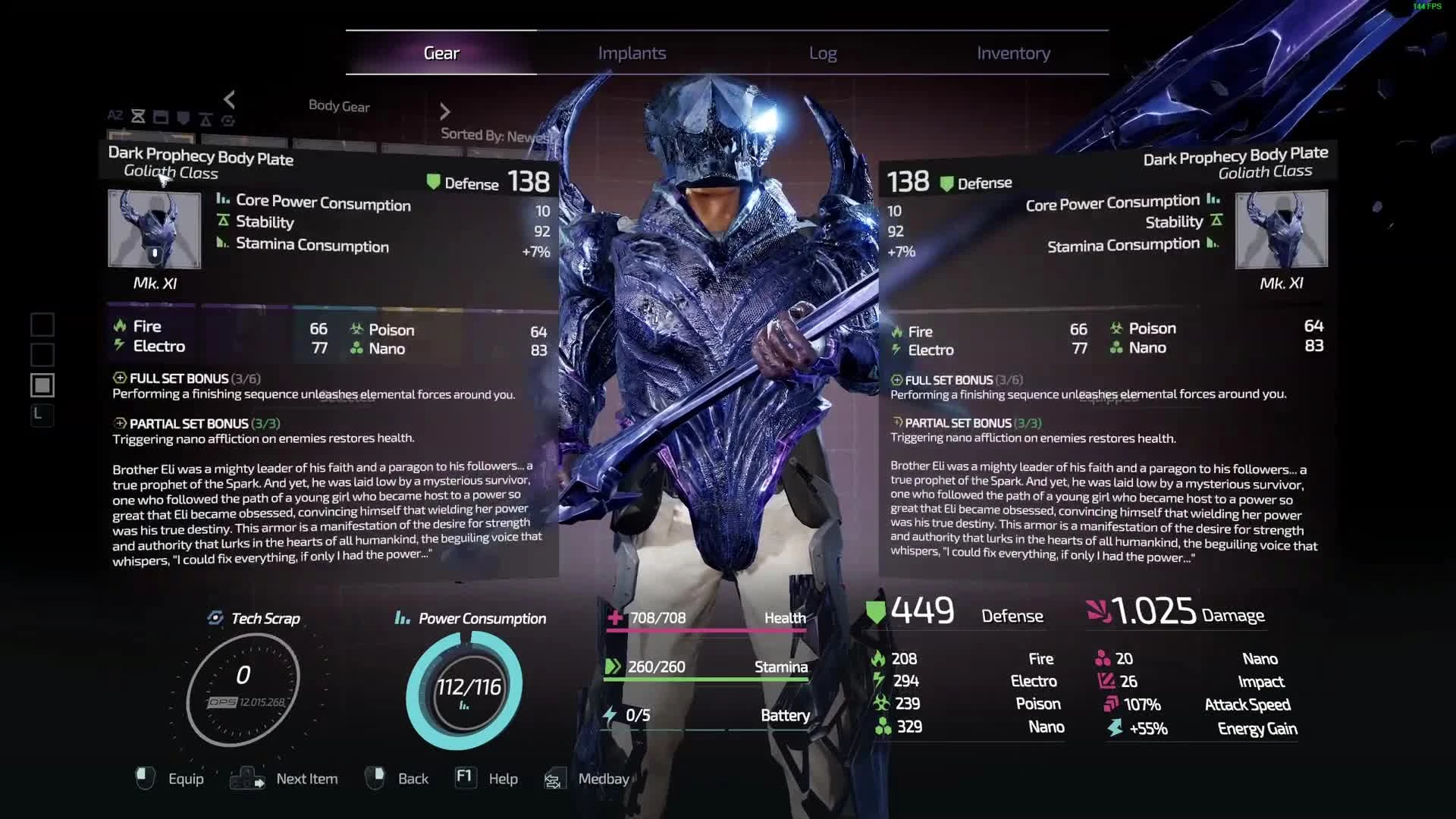 The Surge 2 - BUILD "Физический Нанит" (Core Power 100)