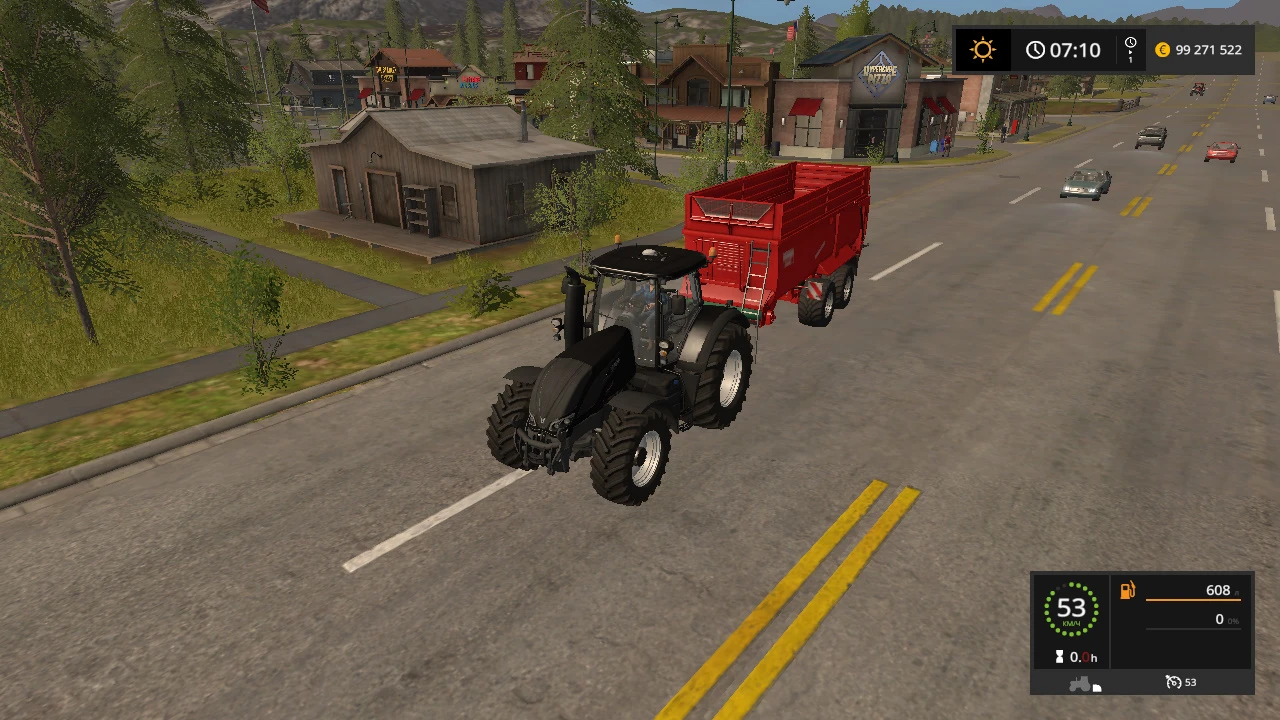 Farming Simulator 17 "Звуки прицепа и шин техники"