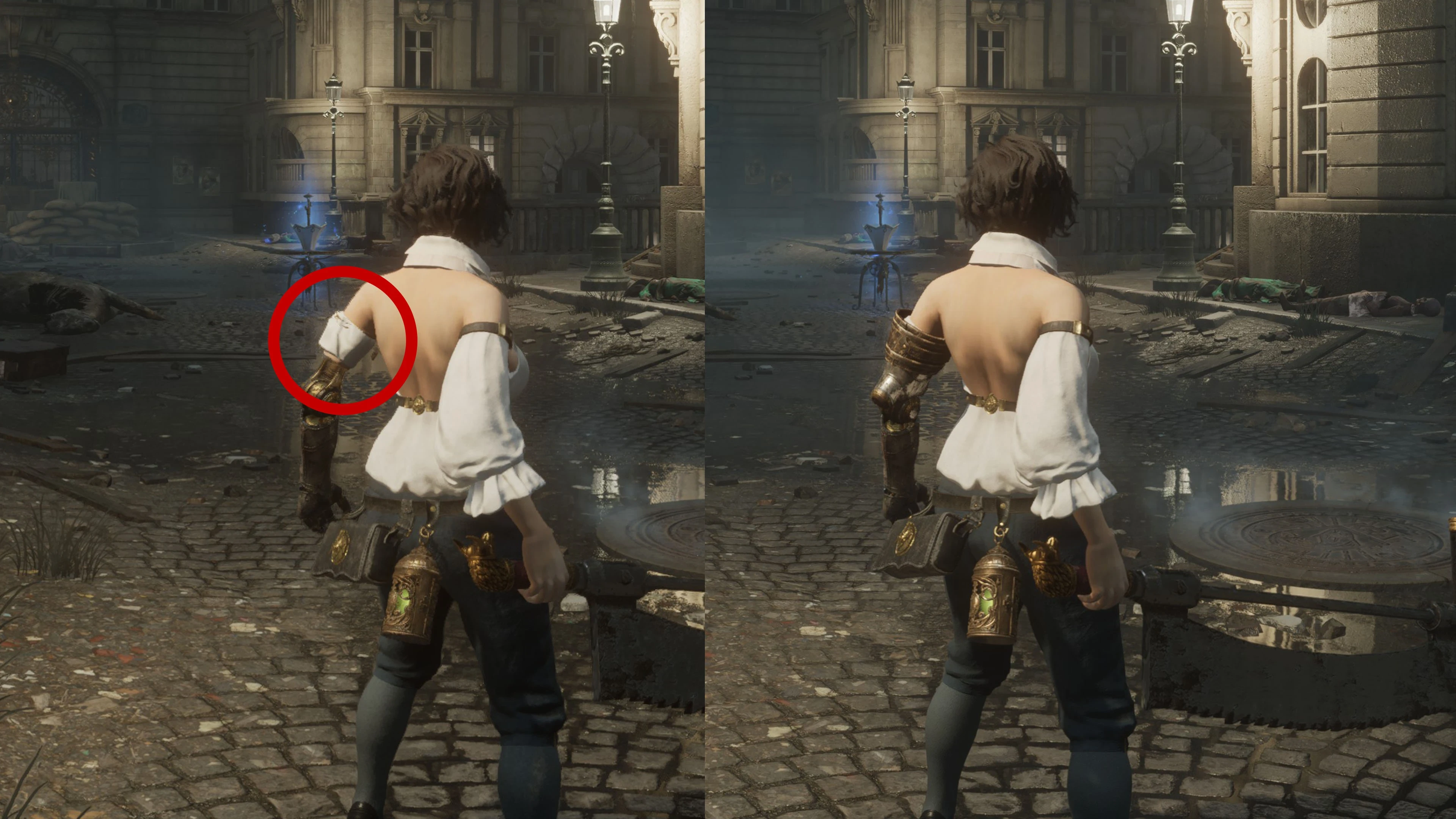 Lies Of P "Патч Стальной Руки для модов одежды"