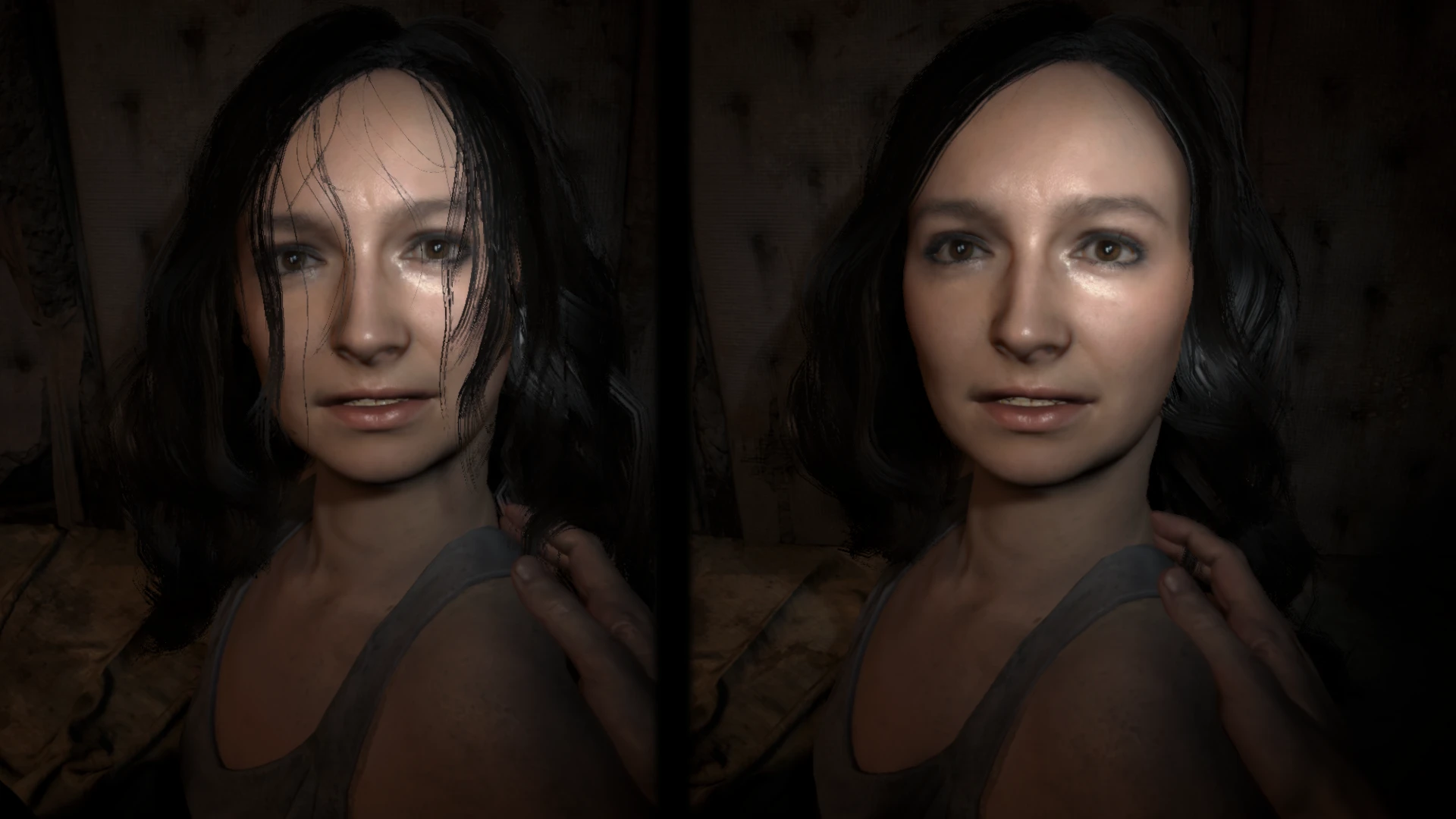 Resident Evil 7 "Мод для удаления волос спереди"