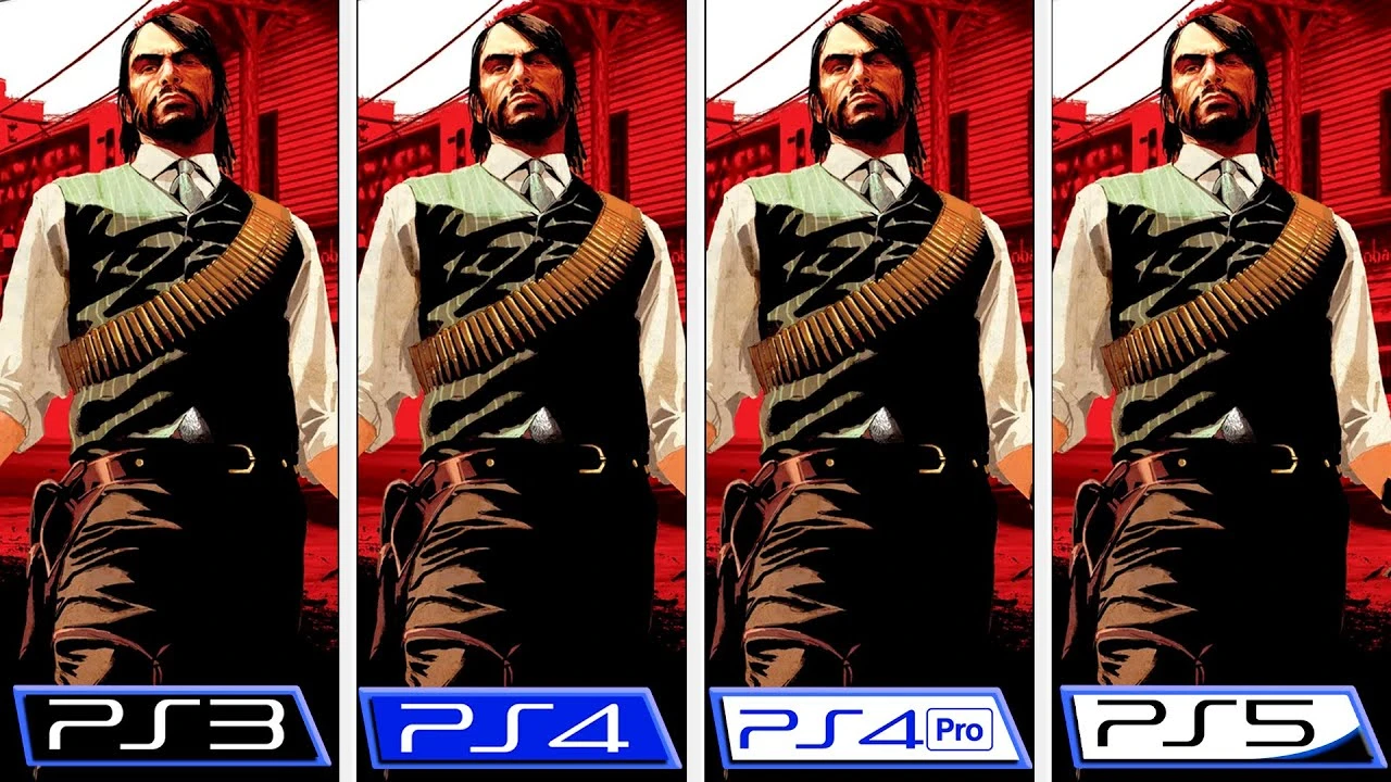 Red Dead Redemption сравнили на консолях PlayStation после обновления с 60 FPS для PS5