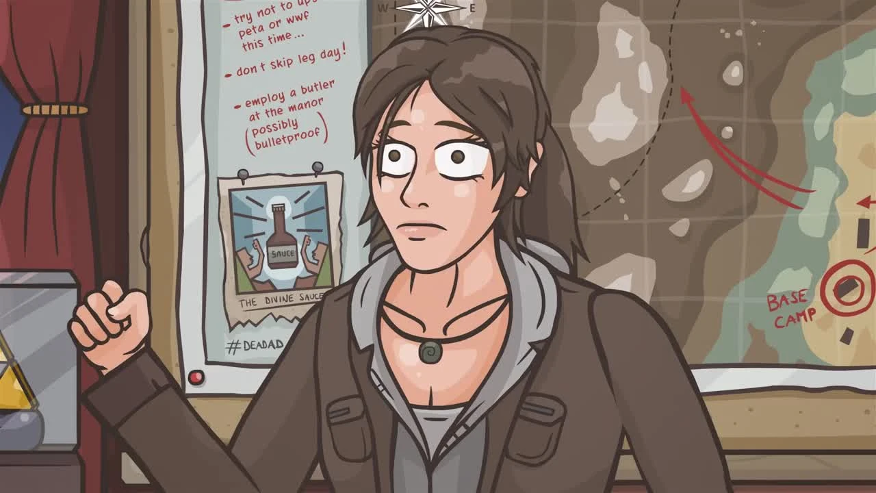 Demise of a Tumb Raider - пародия на Rise of the Tomb Raider