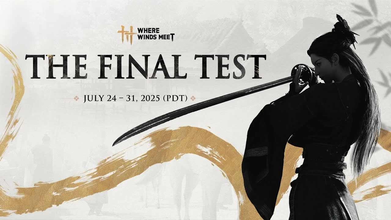 Финальный бета-тест китайского фэнтезийного экшена Where Winds Meet пройдёт в конце июля
