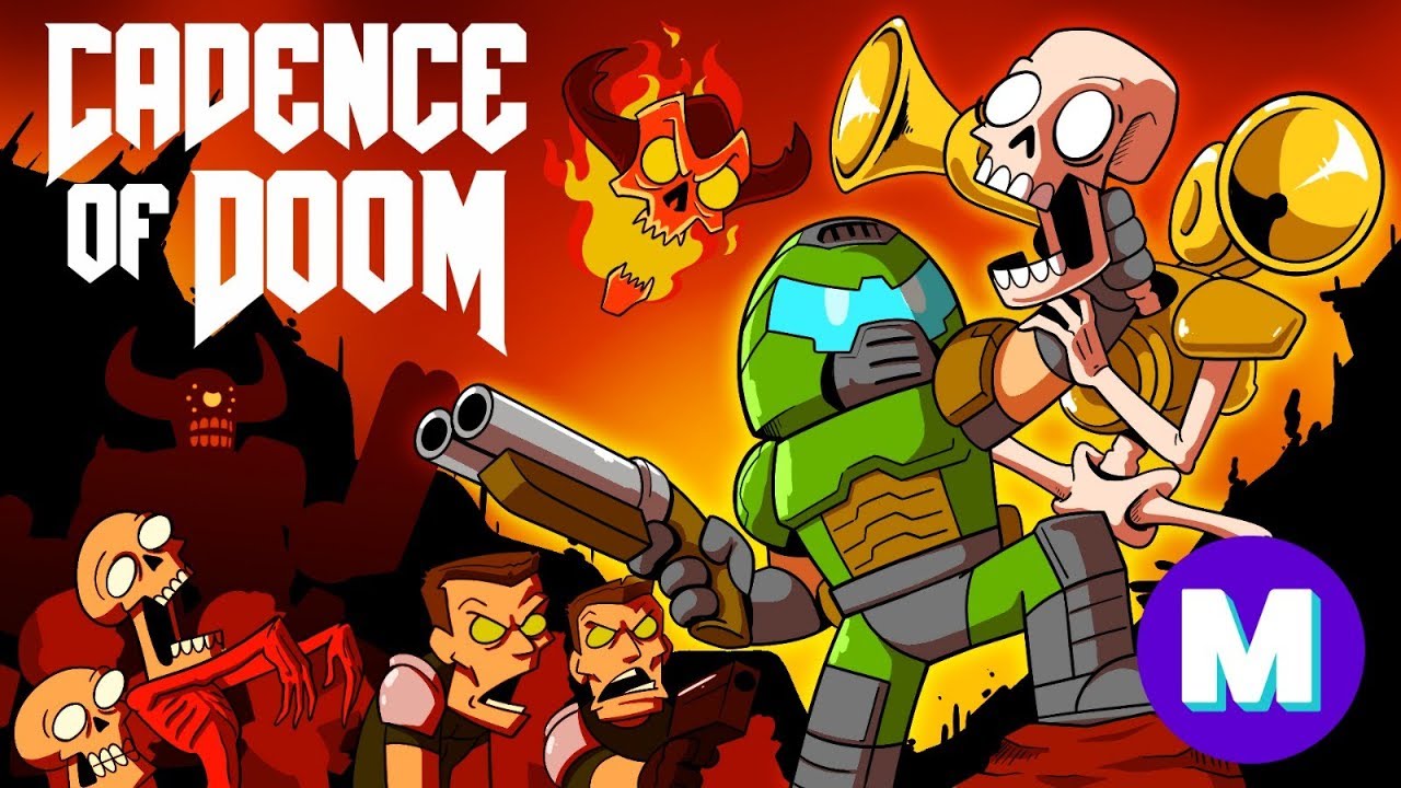 Кроссовер Cadence of Hyrule и DOOM