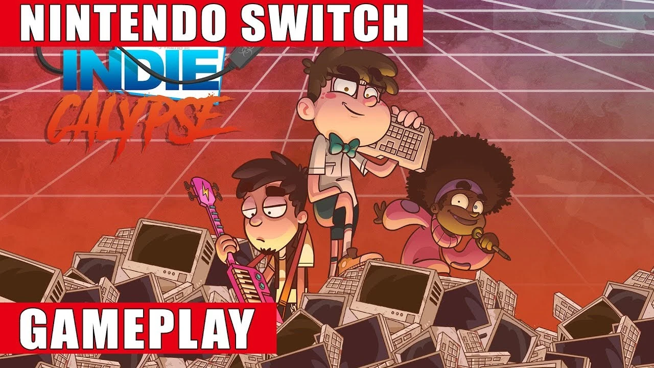 Видео геймплея юмористического приключения Indiecalypse