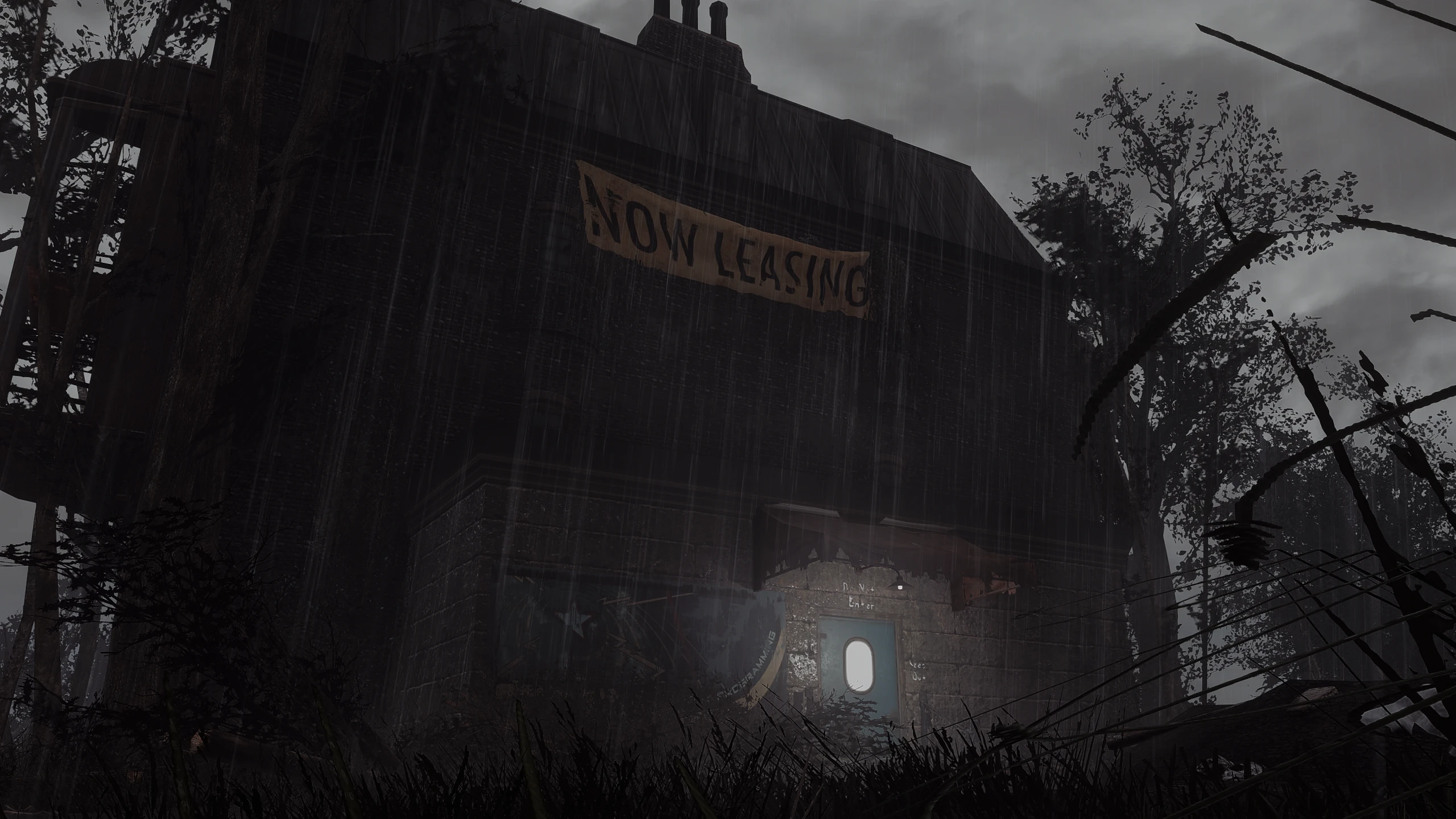 Fallout 4 "Claustrophobia v1.5 - дом из Silent Hill 2 и Resident Evil 1"