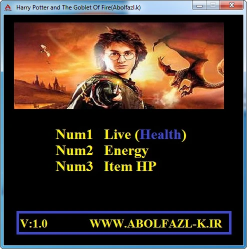 Harry Potter and the Goblet of Fire: Трейнер/Trainer (+3) [1.0] {Abolfazl.k}