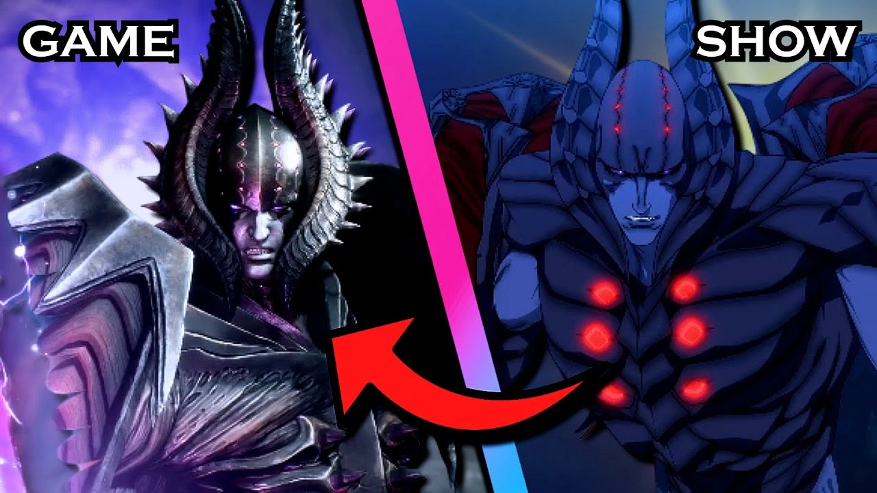 Сравнение героев из аниме Devil May Cry и их образы в играх серии