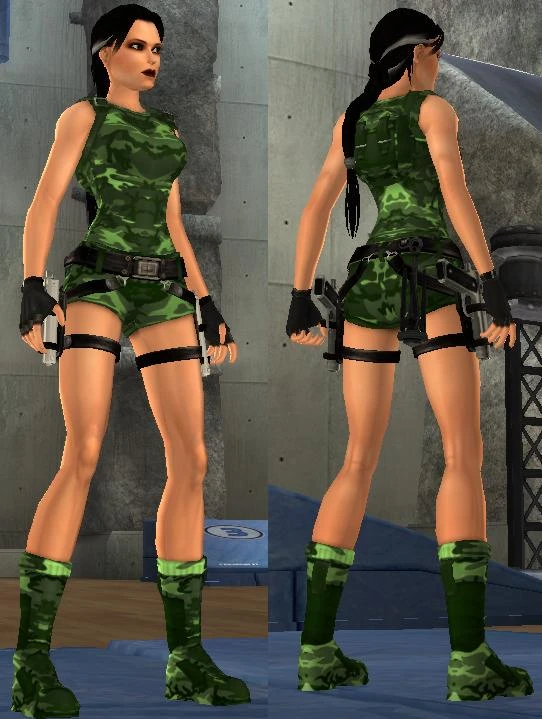Tomb Raider "GREEN KAMUFLAG"