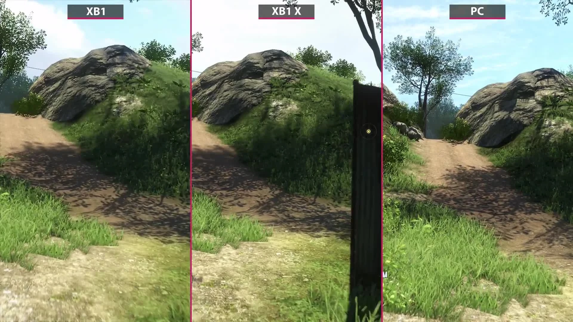 Far Cry 3 Classic Edition - Сравнение PC vs. Xbox One & Xbox One X (Candyland)