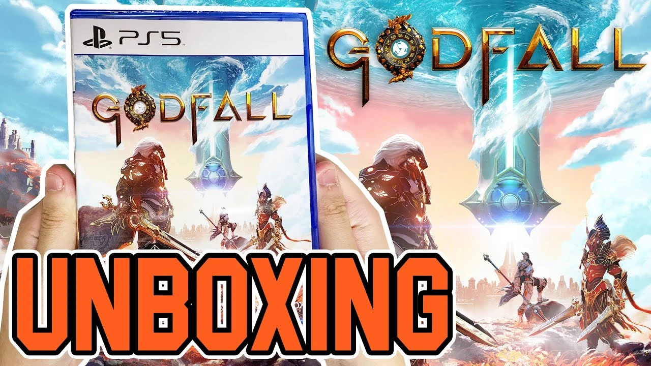 Появилась первая распаковка диска для PlayStation 5 - консольного эксклюзива GodFall