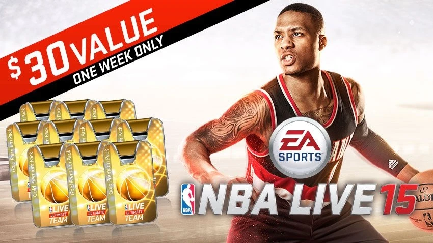 Первые покупатели NBA Live 15 получат бесплатные внутриигровые бонусы