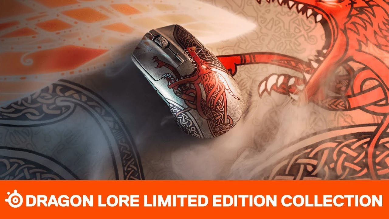 Razer и SteelSeries выпустили коллекции в стиле Dragon Lore к 26-летию Counter-Strike