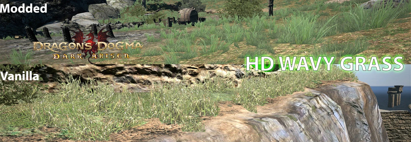 Dragon's Dogma "Улучшенные текстуры G.T.I.P (by lati100) + Real Life ENB + Ретекстур одежды и травы"