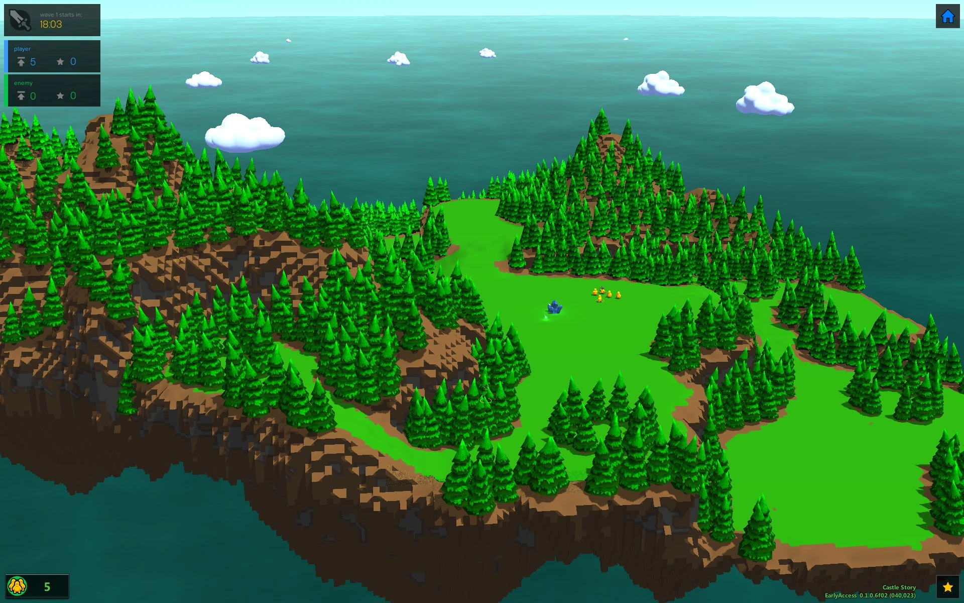 Castle Story "Карта Orchid 1.0 [Выживание]"