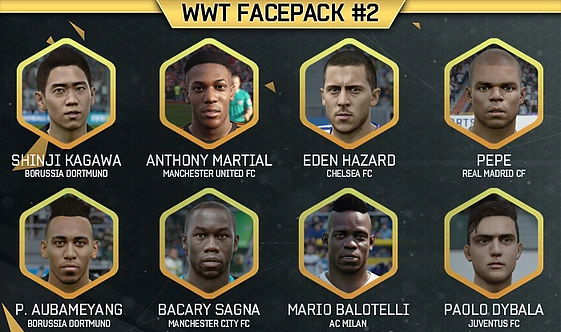 FIFA 16 "Пак Лиц #2"