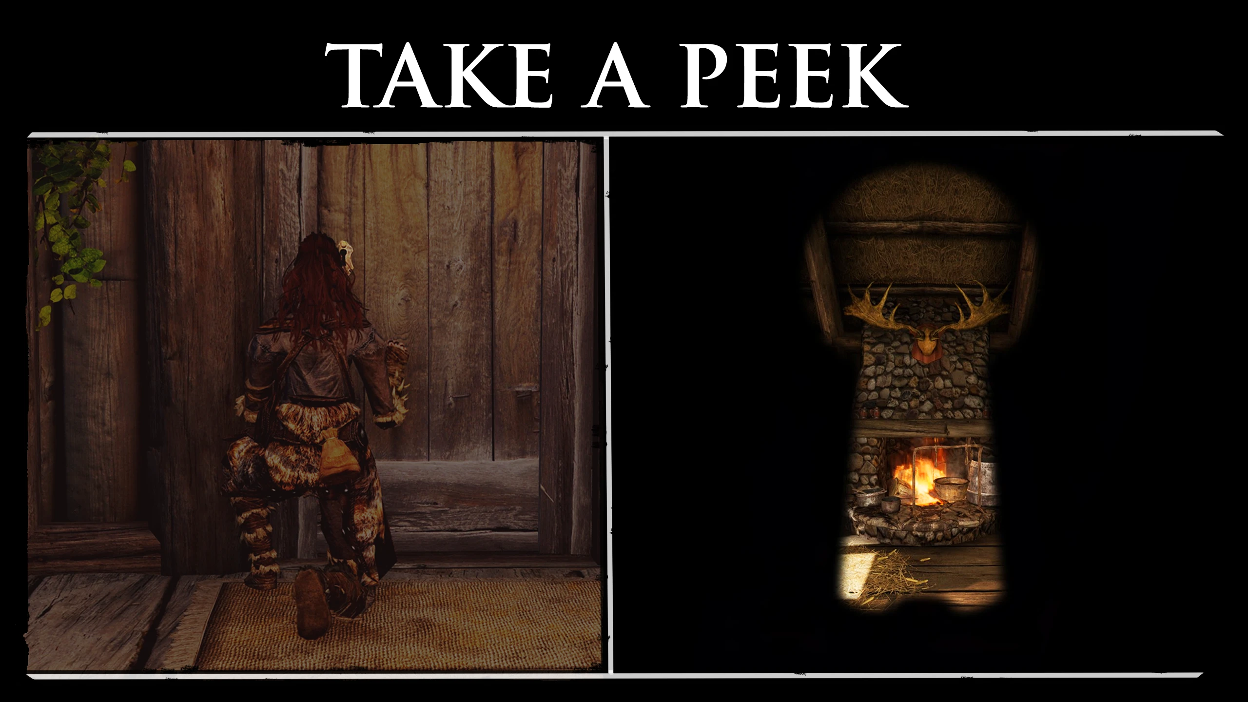 Skyrim SE-AE "Подглядывание"