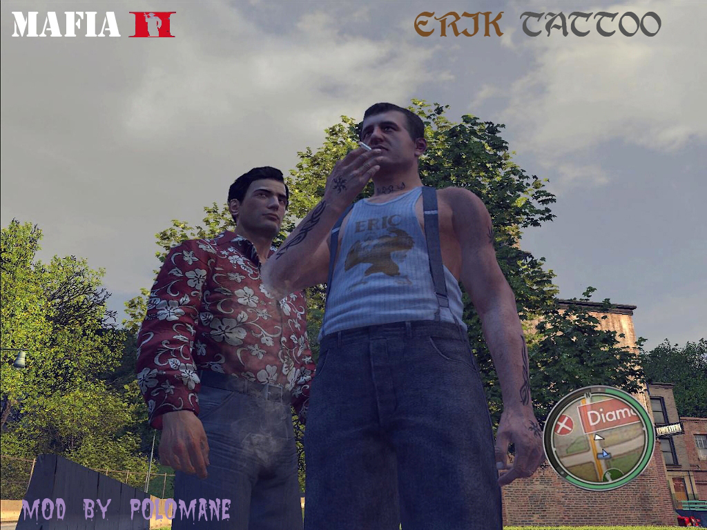 Mafia 2 "ERIC ТАТТОО"