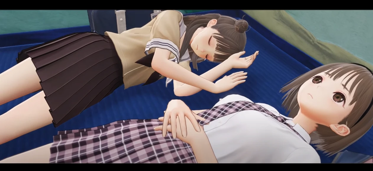 Новый геймплейный трейлер Blue Reflection: Second Light, показывающий жизнь в потустороннем мире