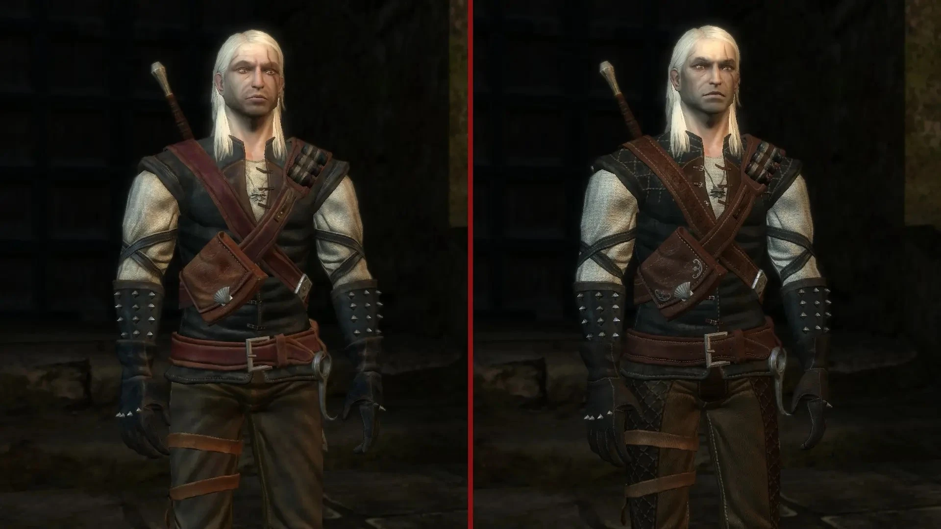 The Witcher "Геральт новое лицо и броня Мантикоры из The Witcher 3 "