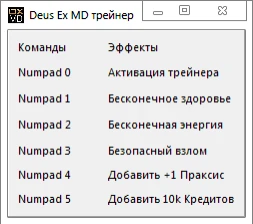 Deus Ex: Mankind Divided: Трейнер/Trainer (+5) [1.19.801.0] {-Al-ex-}