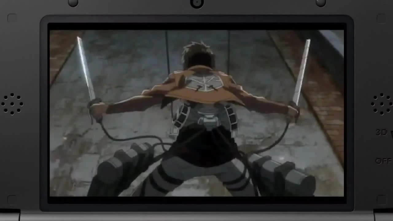Attack on Titan "Геймплейный трейлер (Nintendo 2DS/3DS)"