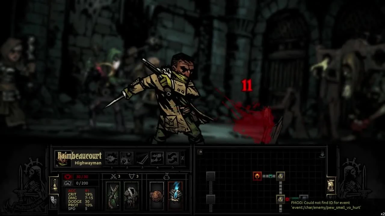 Darkest Dungeon - Рейд босса Кричащий Пророк