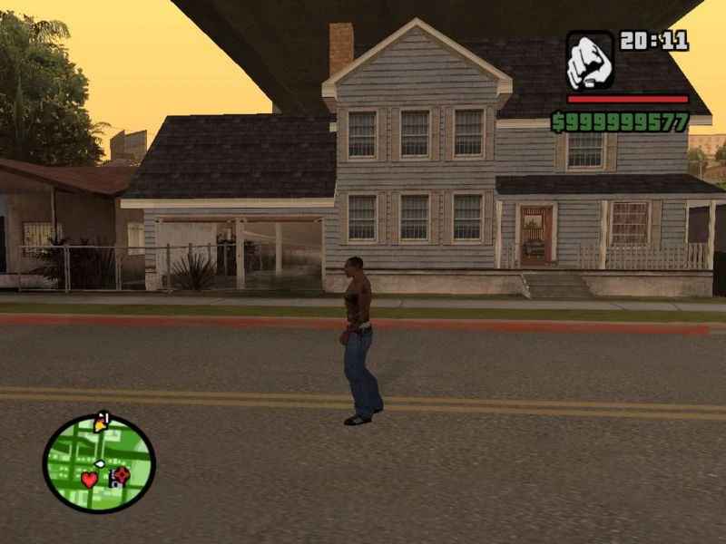 Grand Theft Auto: San Andreas "Дом Томми Анджело из игры "Мафия""