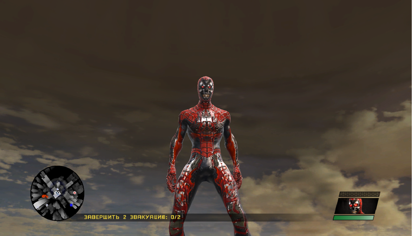 Spider-Man: Web of Shadows "Человек паук(Терминатор)"