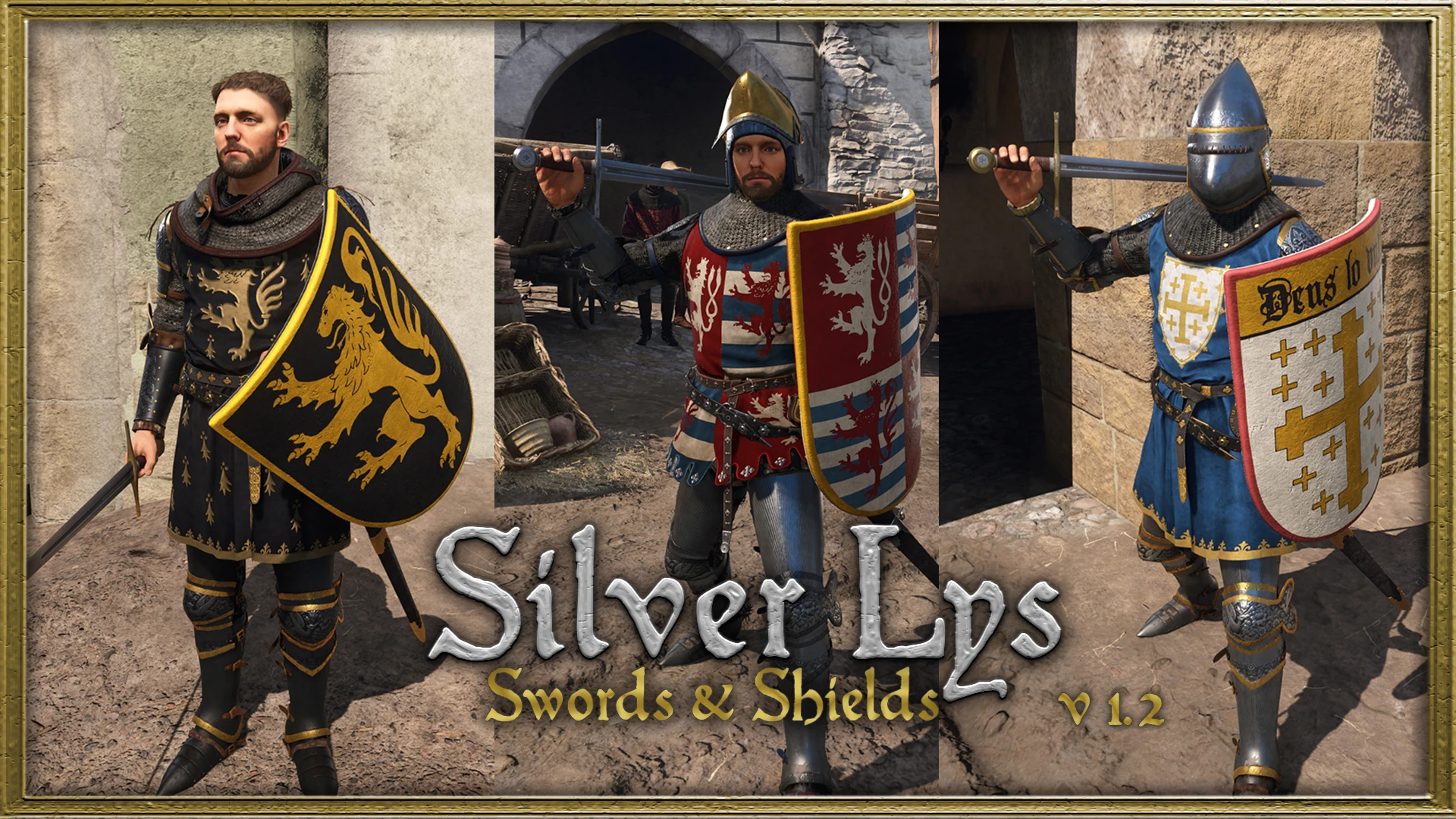 Kingdom Come: Deliverance 2 "Серебряная Лилия (Силвер Лис) - мечи и щиты"