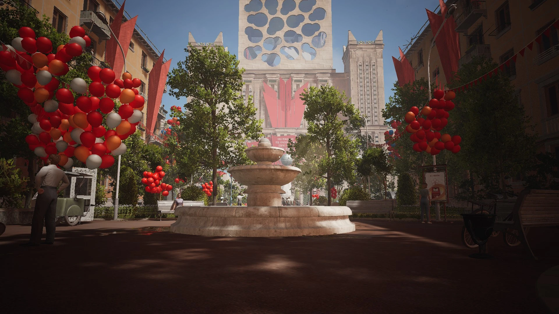 Atomic Heart "Отключает эффект который затемняет экран, когда вы приседаете" [ 1.1]