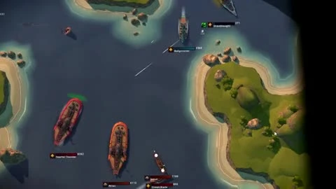 Leviathan: Warships - очень медленный трейлер от Paradox Interactive