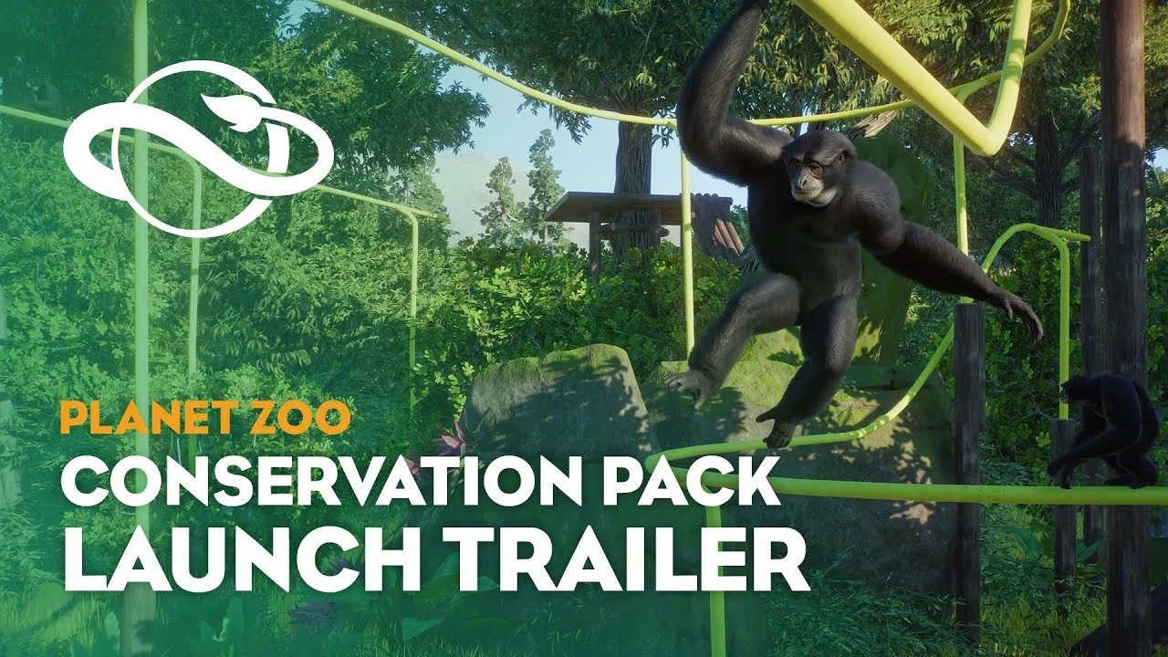 Релизный трейлер DLC Conservation Pack для симулятора зоопарка Planet Zoo