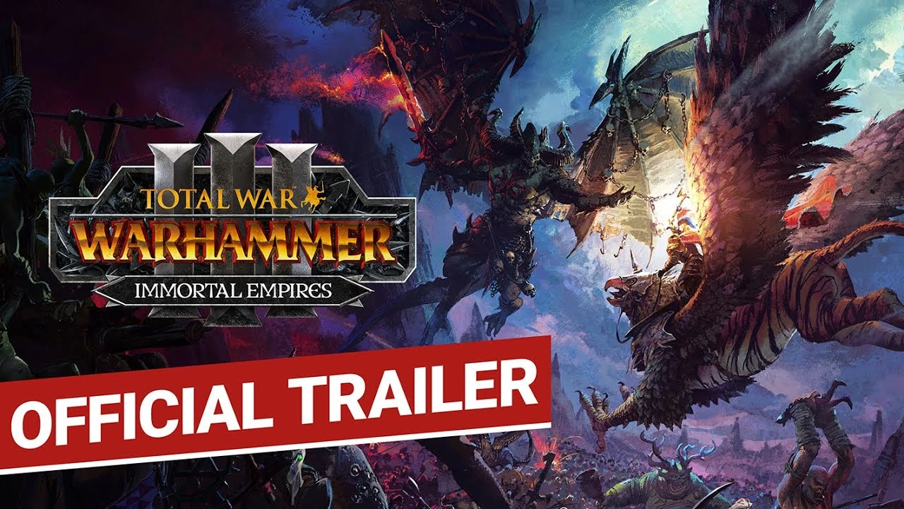 Эпичный релизный трейлер Бессмертных империй в Total War: Warhammer 3