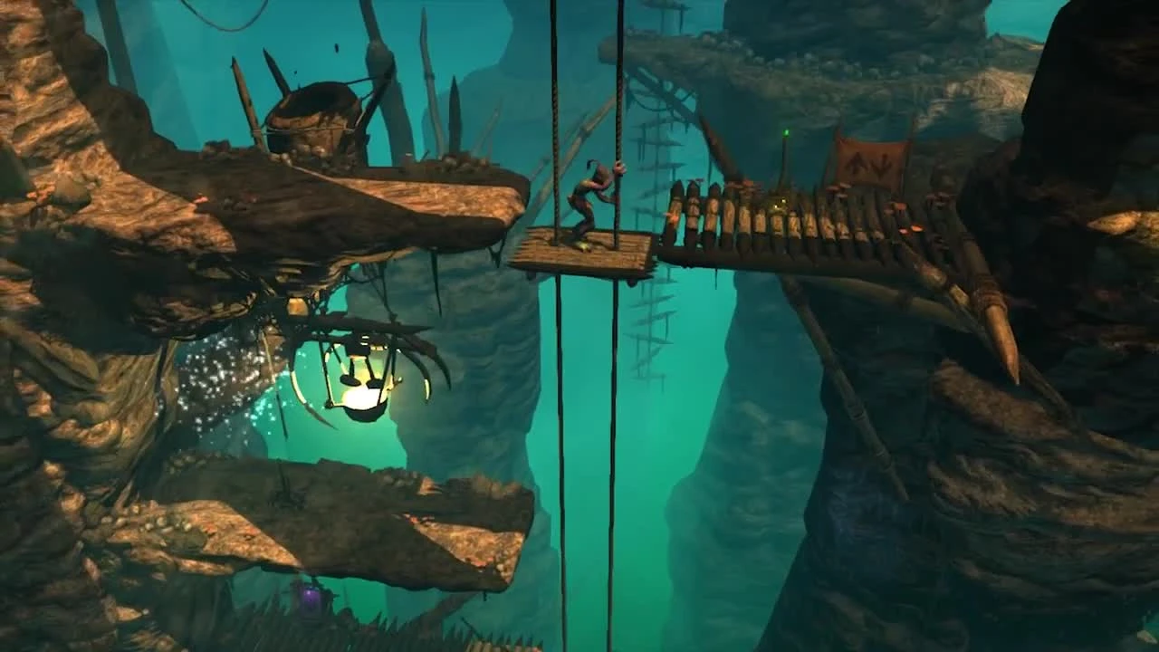 Храм парамитов #4 прохождение Oddworld New 'n' Tasty [PlayforJoy]