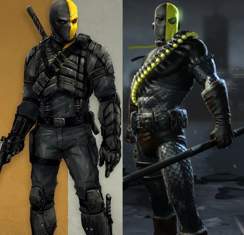Batman: Arkham Origins "Deathstroke Skin Bill Wintergreen"