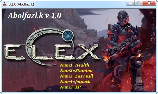 Elex: Трейнер/Trainer (+5) [1.0] {Abolfazl.k}