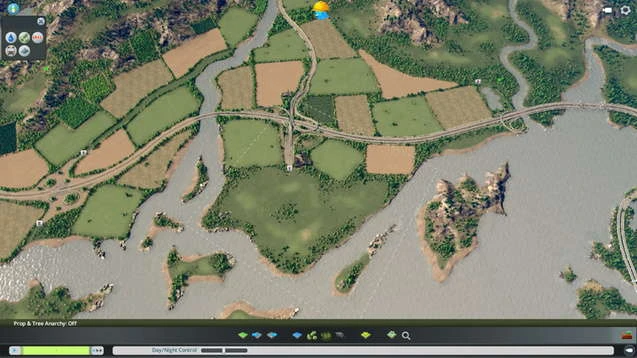 Cities: Skylines "Универсальный остров"