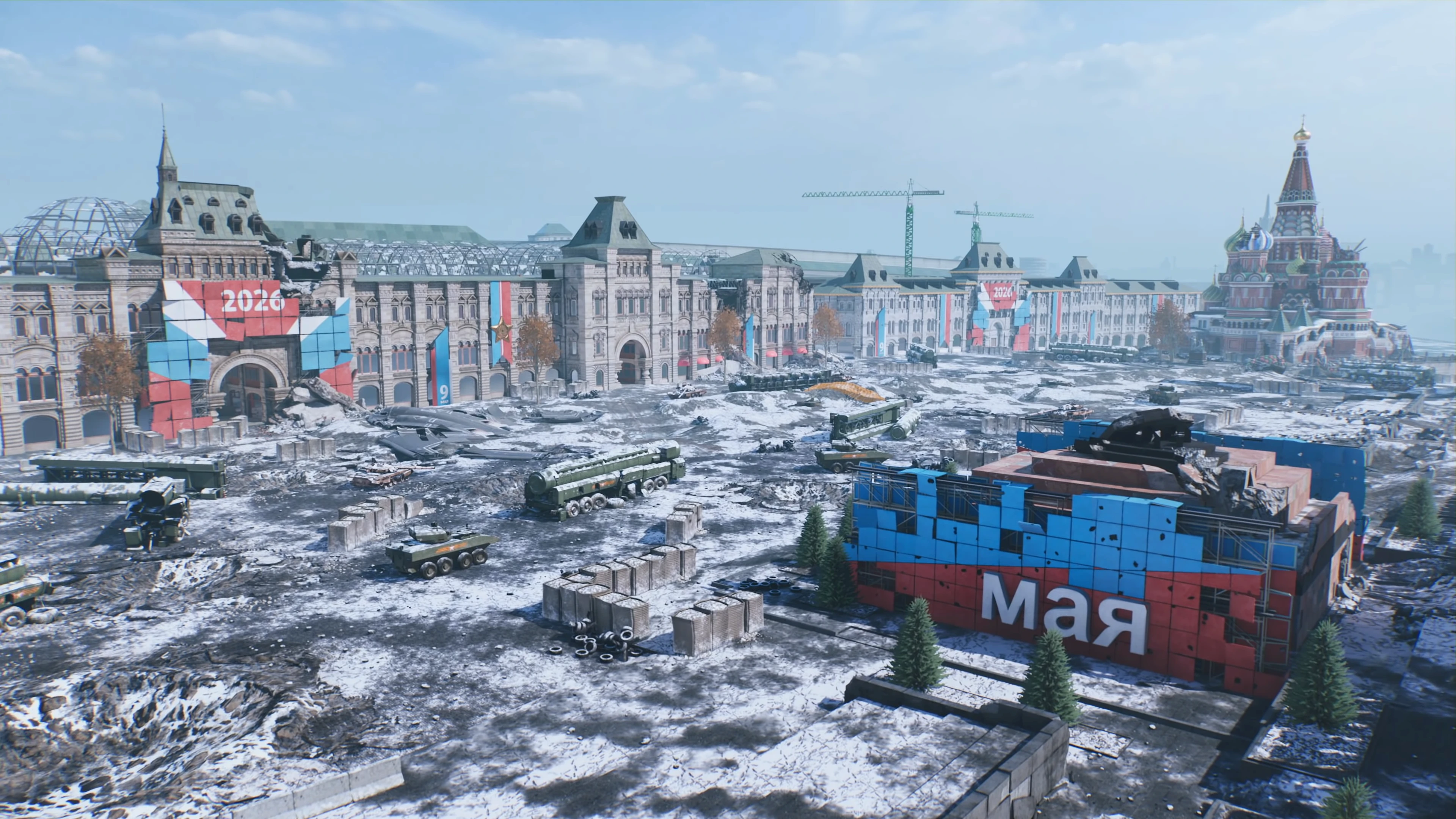 В новом трейлере World War 3 показали разрушенную Красную площадь