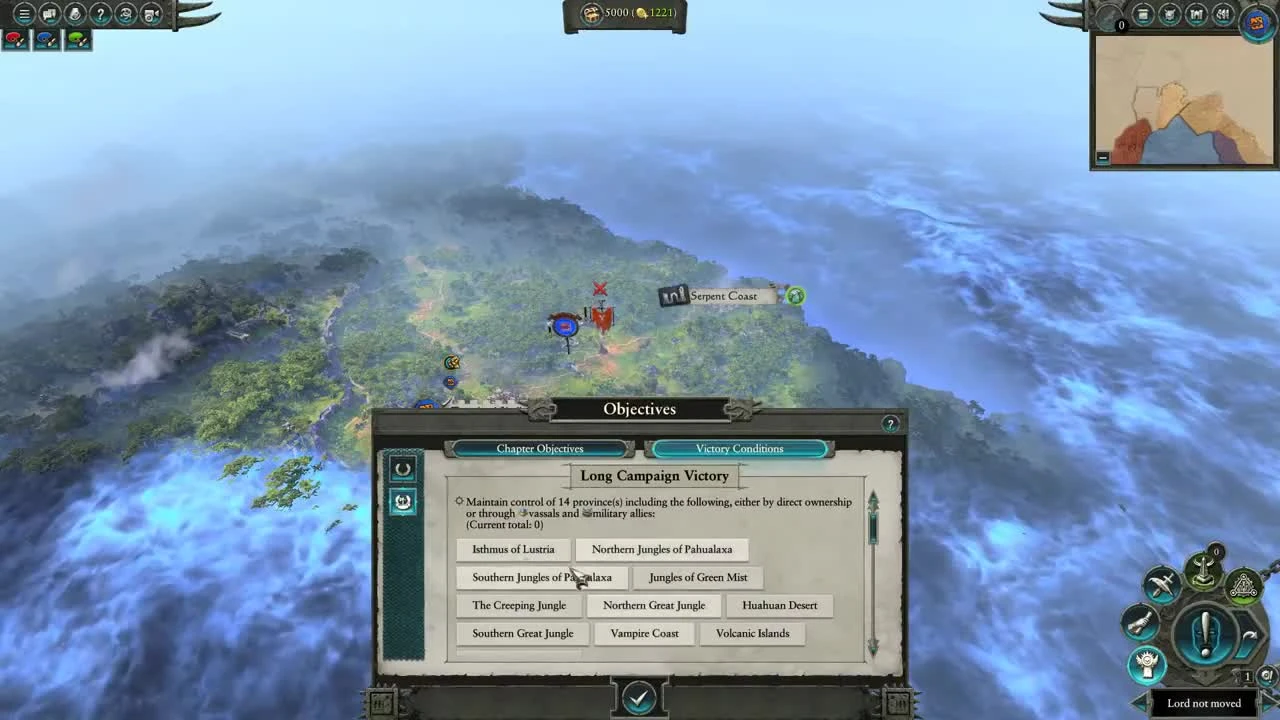 Империи Смертных - Стартовые позиции и цели кампаний | Total War: Warhammer