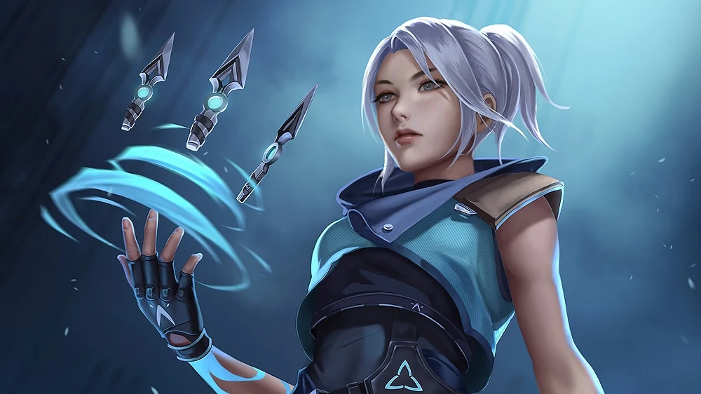 Косплей на Jett из Valorant