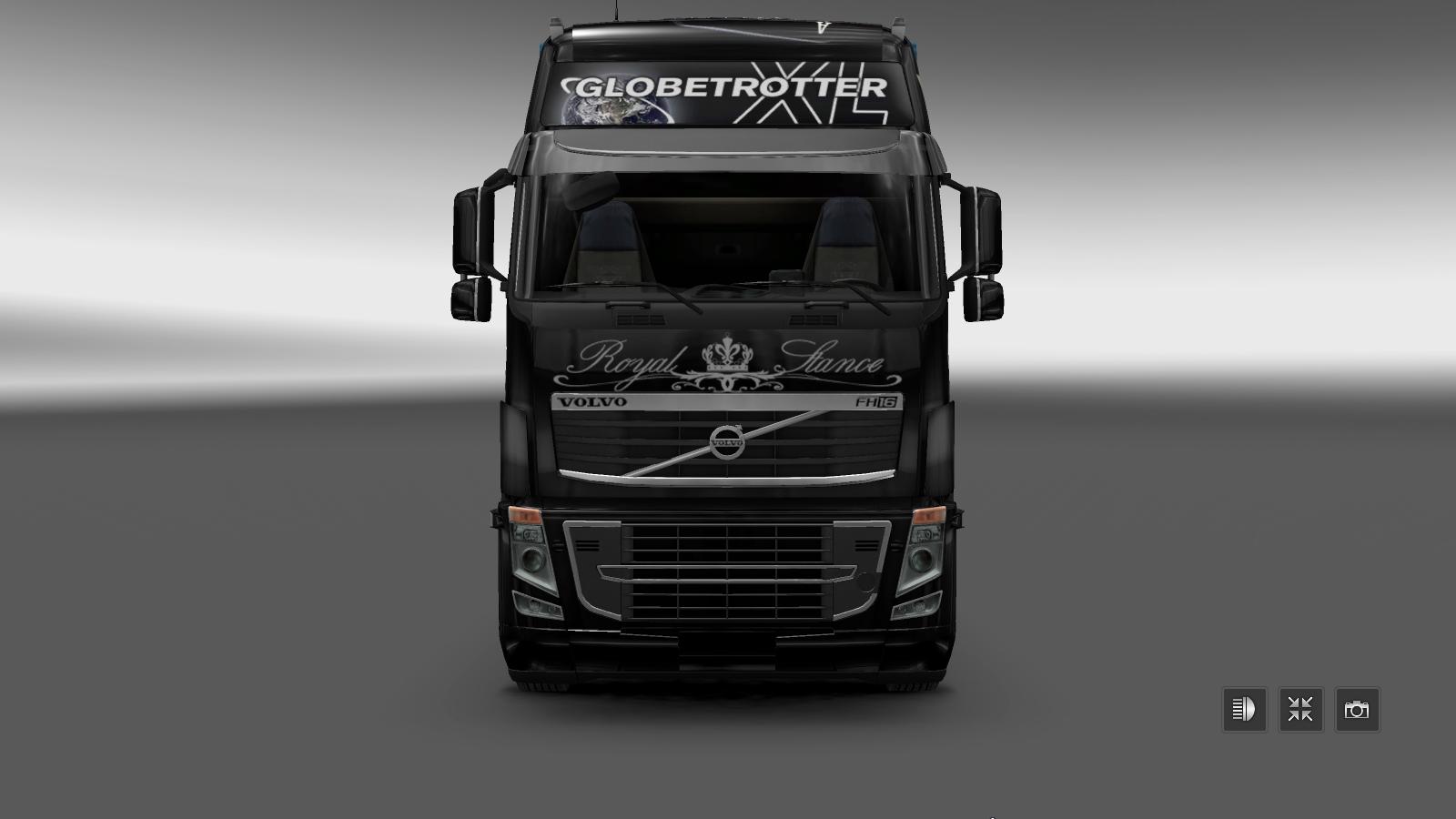 Euro Truck Simulator 2 "Skin Flash_Royal for Volvo FH16 2009"