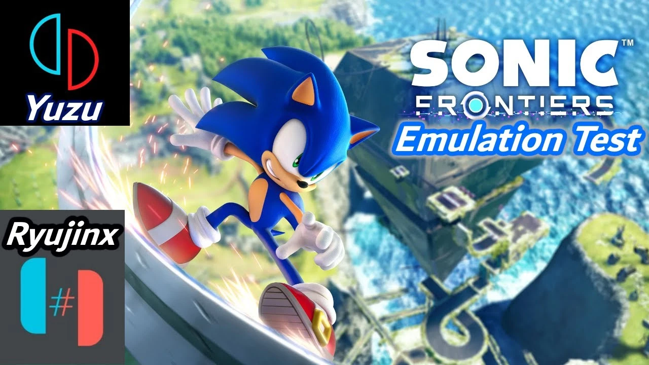 Просочился геймплей Switch-версии Sonic Frontiers, работающей на эмуляторах